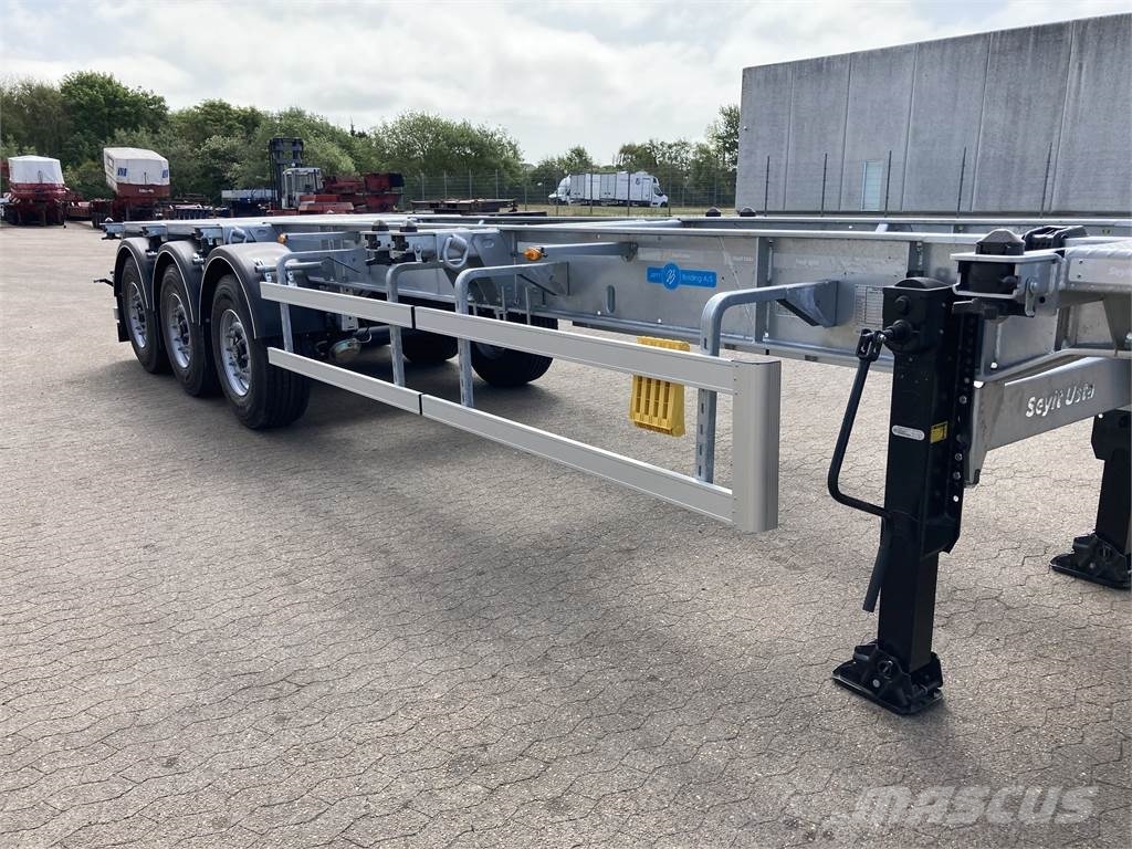 Seyit Usta 20-40 fods containerchassis Skeletal 세미 트레일러
