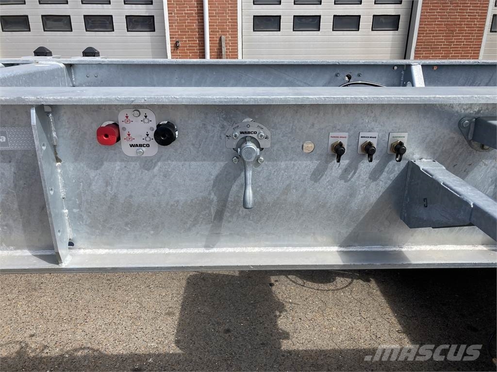Seyit Usta 20-40 fods containerchassis Skeletal 세미 트레일러