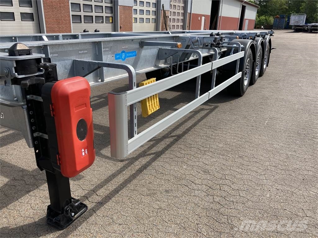 Seyit Usta 20-40 fods containerchassis Skeletal 세미 트레일러
