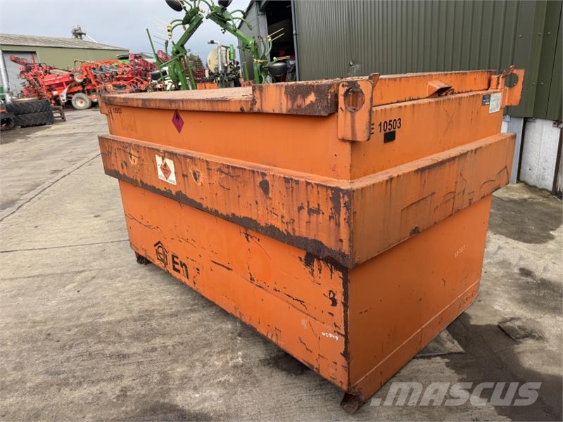 Aggreko 3000L Bunded Fuel Tank Fuel and additive tanks