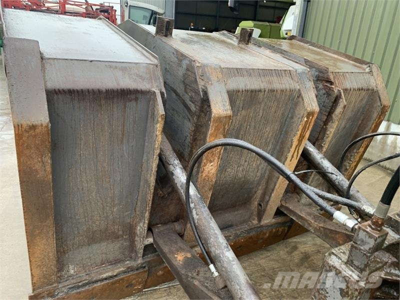 Bac Toe Tip Bucket Rammestyrte Dumpere