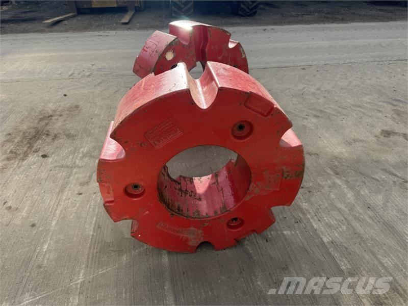 Fendt 1000kg Fendt Wheel Weights x2 Τρακτέρ