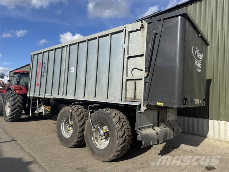 Fliegl Gigant ASW 271 20T Trailer and Muck Spreader Getreideanhänger