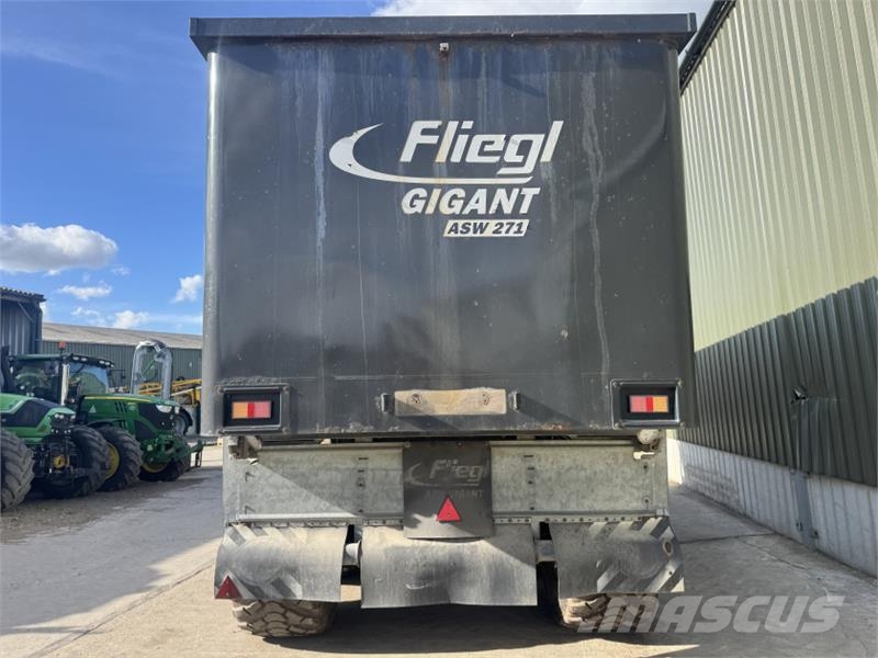 Fliegl Gigant ASW 271 20T Trailer and Muck Spreader Getreideanhänger
