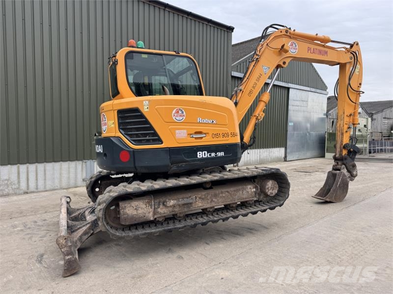 Hyundai Robex 80CR-9A Kloubové dempry