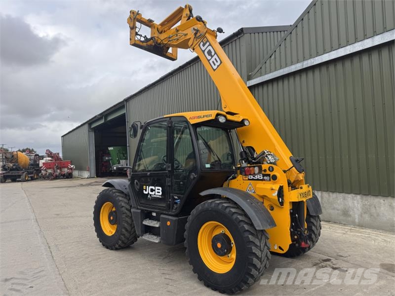 JCB 536-60 Agri Super Telehandler Teleskoplæssere