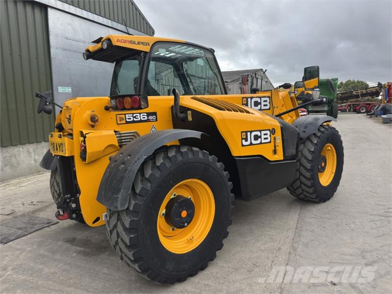 JCB 536-60 Agri Super Telehandler Teleskoplæssere