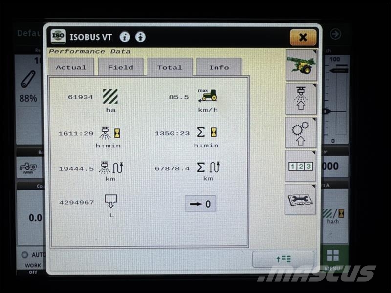 John Deere 962i 36m Trailed Sprayer Anbauspritzen