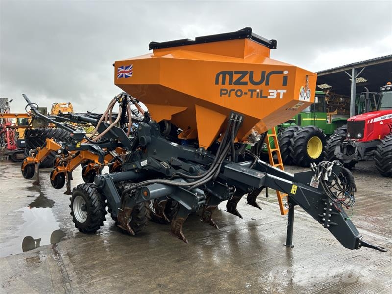 Mzuri Pro-Til 3T **Grain, Fert & Slug Pellets** Kombinerte såmaskiner