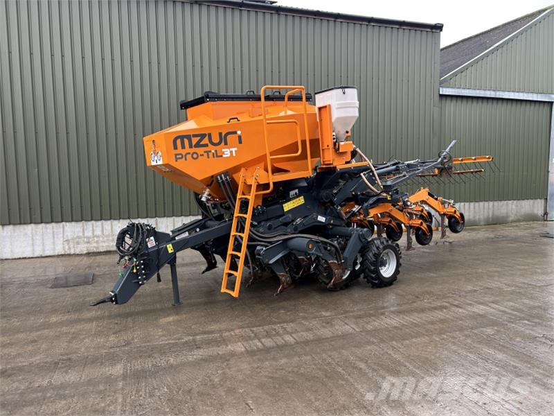 Mzuri Pro-Til 3T **Grain, Fert & Slug Pellets** Kombinerte såmaskiner