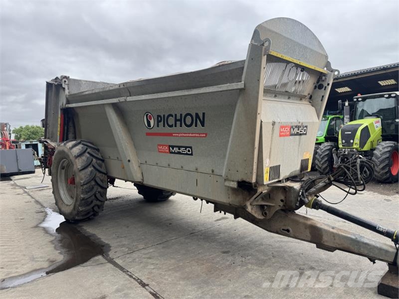 Pichon M1450 Muck Spreader معدات توزيع السماد العضوي
