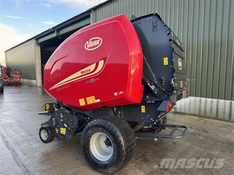 Vicon RV 5216 Intelligent Density 3D Round Baler Pyöröpaalaimet