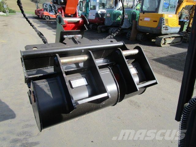 Atlas AC08B - mechan. Schnellwechsler LEHNHOF + 3 Löffel Mini excavators < 7t (Mini diggers)