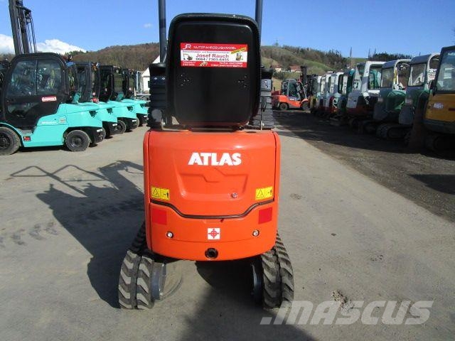 Atlas AC08B - mechan. Schnellwechsler LEHNHOF + 3 Löffel Mini excavators < 7t (Mini diggers)