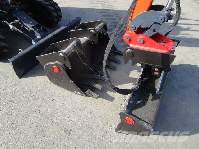 Atlas AC08B - mechan. Schnellwechsler LEHNHOF + 3 Löffel Mini excavators < 7t (Mini diggers)