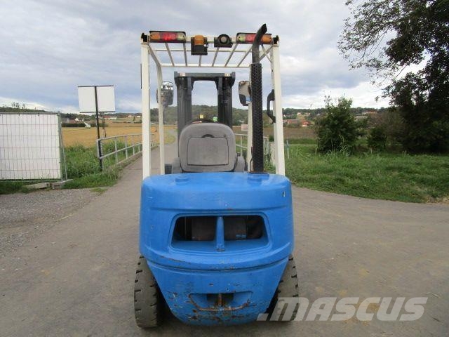 Doosan D25S-5 - Triplex-FH 4,7m + Seitenschieber Dizelski viličari