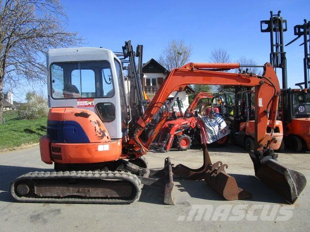 Hitachi EX36UE - (3,6 Ton. EG) Schnellwechsler + 3 Löffel 小型挖土機/掘鑿機<7t(小型挖掘機)