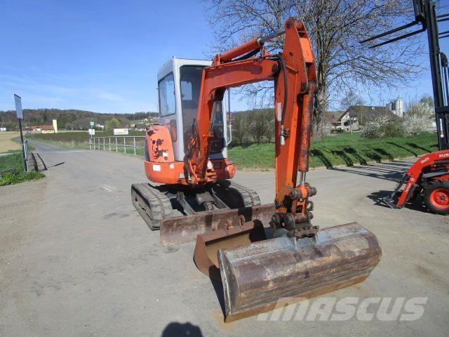 Hitachi EX36UE - (3,6 Ton. EG) Schnellwechsler + 3 Löffel 小型挖土機/掘鑿機<7t(小型挖掘機)