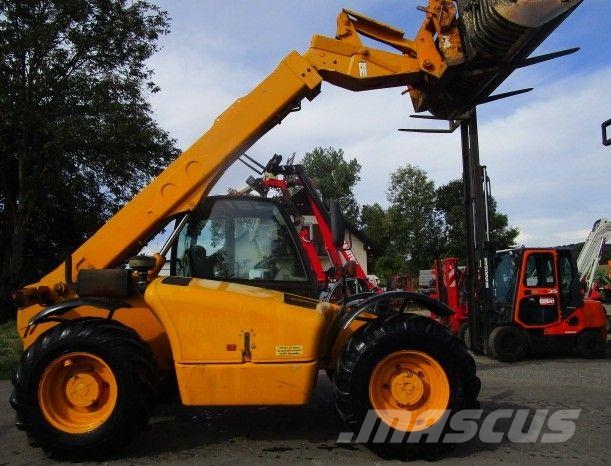 JCB 530-70 mit Palettengabel + Schaufel Teleskoplader