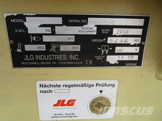 JLG M3369 - 4x4 - 10m Plattformhöhe 剪叉式升降机