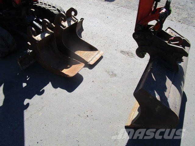 Kubota KX 016-4 mit hydraul. Schnellwechsler + 3 Löffel Mini bagri <7t
