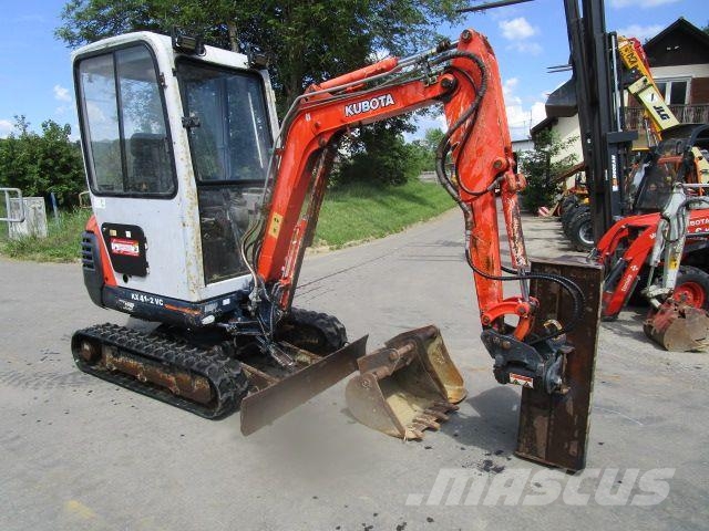 Kubota KX41-2VC (1,8 Ton.) mit POWERTILT + Schnellwechsle Mini ekskavatori < 7 t