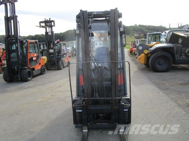 Linde H16T GAS Triplex-Freihub + Seitenschieber LPG forklifts