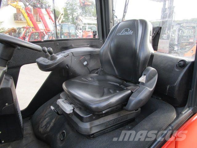 Linde H16T GAS Triplex-Freihub + Seitenschieber LPG forklifts