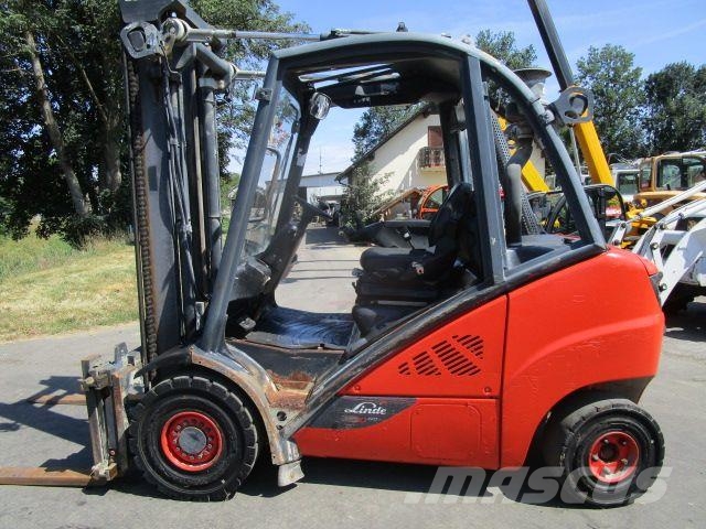 Linde H30D - Zinkenversteller + Seitenschieber + Duplex- Diesel Stapler