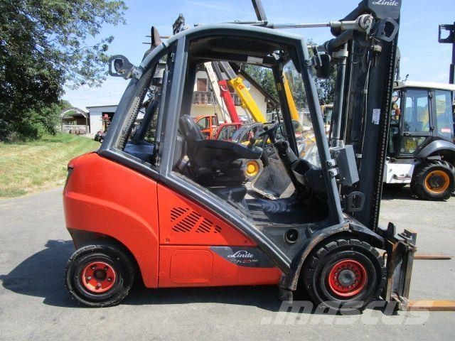 Linde H30D - Zinkenversteller + Seitenschieber + Duplex- Diesel Stapler