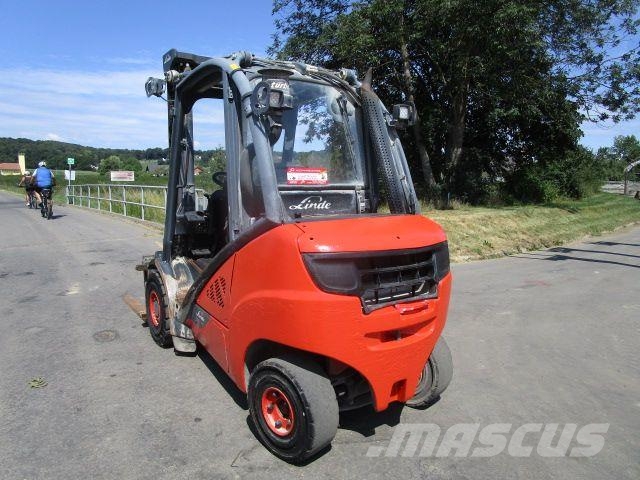 Linde H30D - Zinkenversteller + Seitenschieber + Duplex- Diesel Stapler