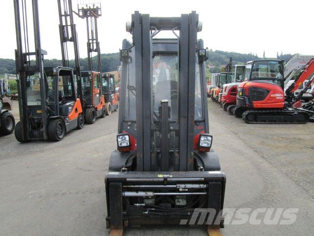 Linde H35D-02 Zinkenversteller + Seitenschieber Diesel heftrucks