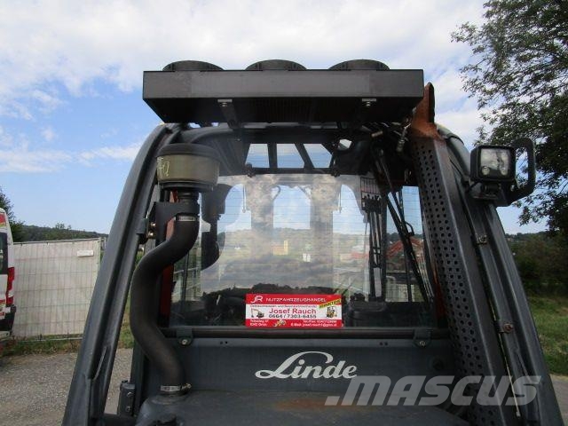 Linde H35D-02 Zinkenversteller + Seitenschieber Diesel heftrucks