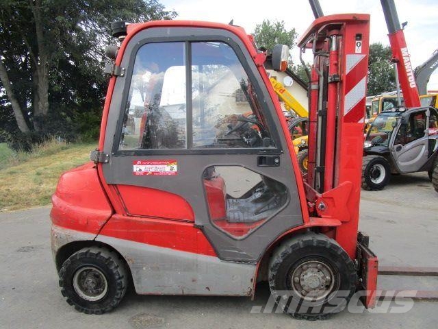 Manitou MI25D Seitenschieber + Duplex-Freihubmast Diesel Stapler