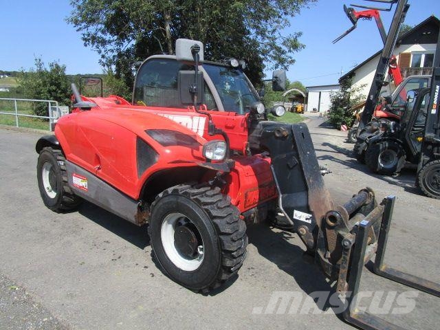 Manitou MT 625 - 6m 2,5 Ton. mit Palettengabel + Schnellwe Τηλεσκοπικοί ανυψωτές