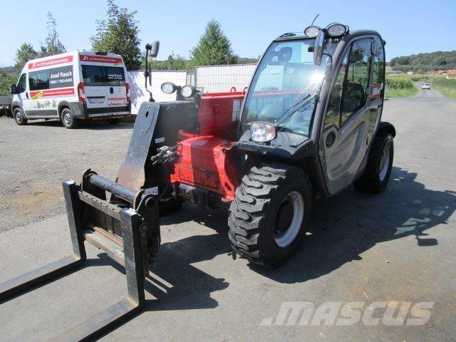 Manitou MT 625 - 6m 2,5 Ton. mit Palettengabel + Schnellwe Τηλεσκοπικοί ανυψωτές