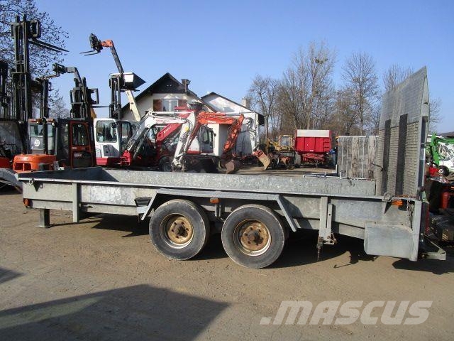 Müller Tandemanhänger mit 8 Ton. NL mit Rampe Ostale prikolice