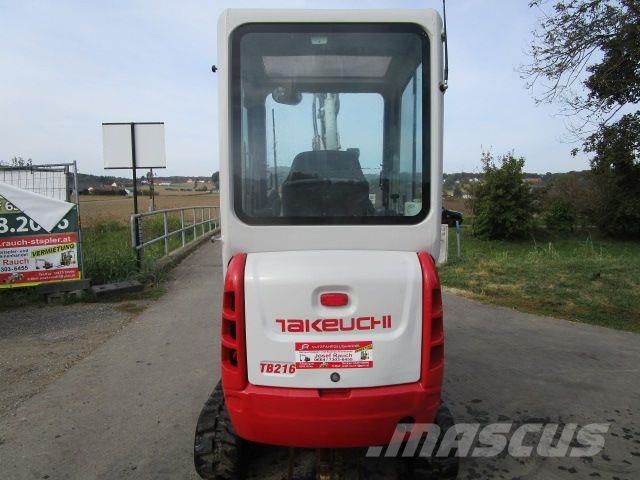 Takeuchi TB 216 - POWERTILT + hydraul. Schnellwechsler + 3  Minibagger < 7t