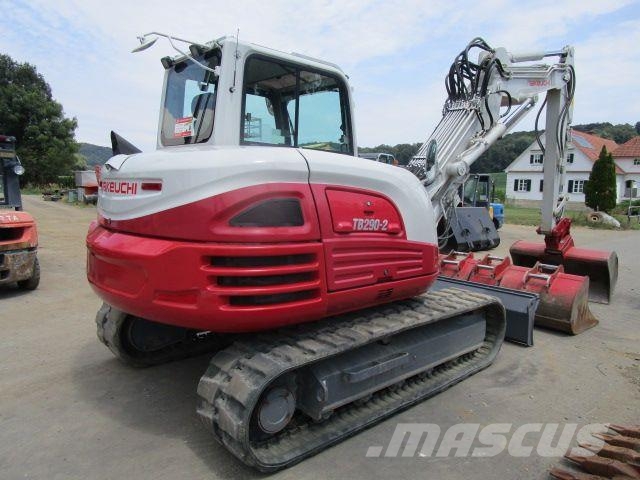 Takeuchi TB 290-2 - Powertilt + Schnellwechsler-Klima-4 Löf Minigravere <7t