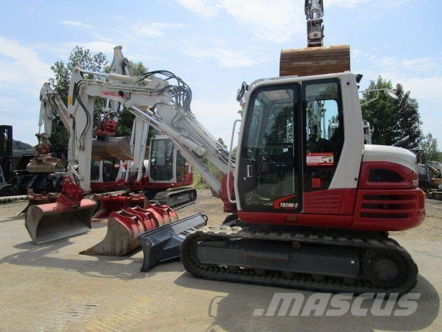 Takeuchi TB 290-2 - Powertilt + Schnellwechsler-Klima-4 Löf Minigravere <7t