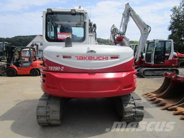 Takeuchi TB 290-2 - Powertilt + Schnellwechsler-Klima-4 Löf Minigravere <7t