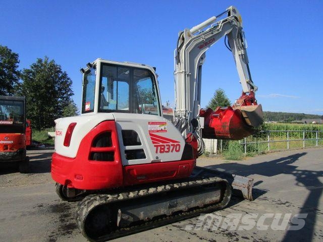 Takeuchi TB 370 - Powertilt + Schnellwechsler-Klima-3 Löffe 小型挖土機/掘鑿機<7t(小型挖掘機)