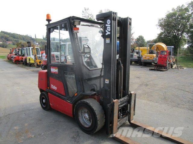 Yale GDP30TF - Seitenschieber + Triplex-FH 4,95m Dizelski viljuškari