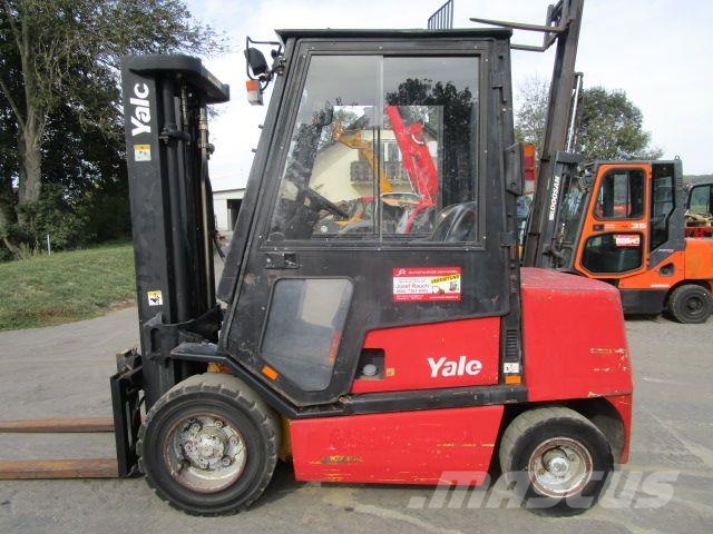 Yale GDP30TF - Seitenschieber + Triplex-FH 4,95m Dizelski viljuškari