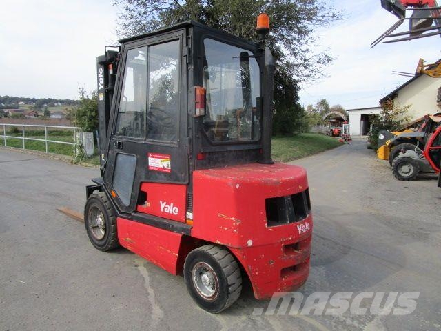 Yale GDP30TF - Seitenschieber + Triplex-FH 4,95m Dizelski viljuškari
