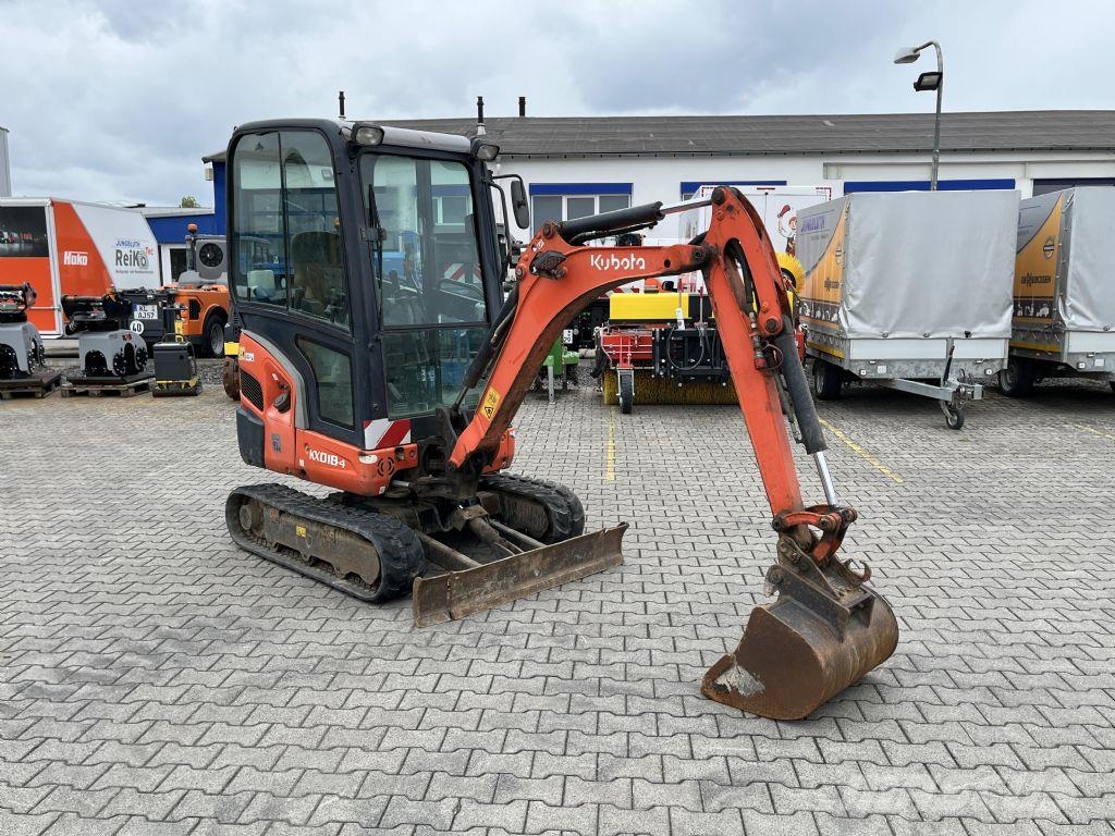 Kubota KX018 Minigraafmachines < 7t