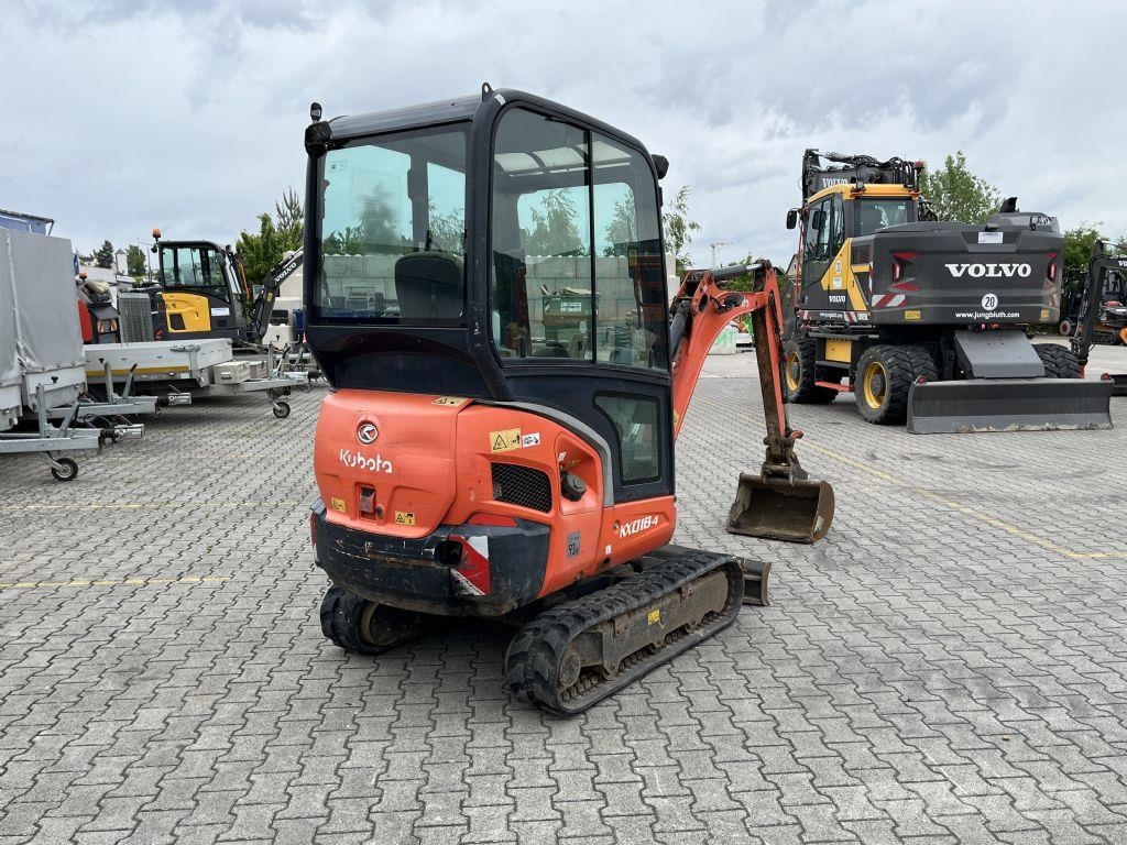 Kubota KX018 Minigraafmachines < 7t