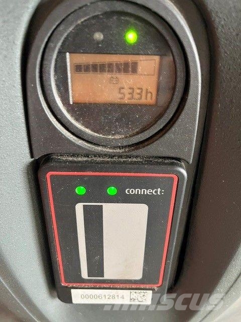 Linde L12 Παλετοφόρα πεζού χειριστή με ιστό