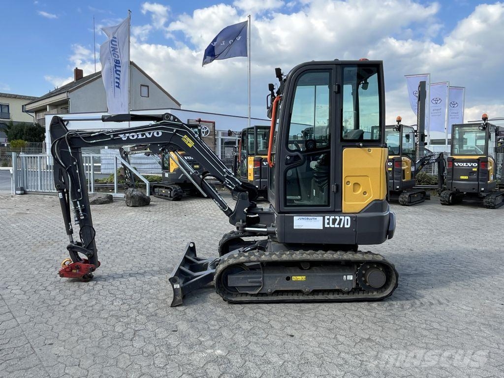 Volvo EC27D Minibagger < 7t