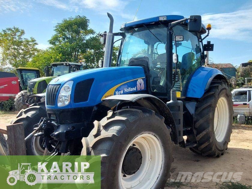 ニューホランド トラクター ニューホランド T6080, 2010, GR, ギリシア - 中古 トラクター
